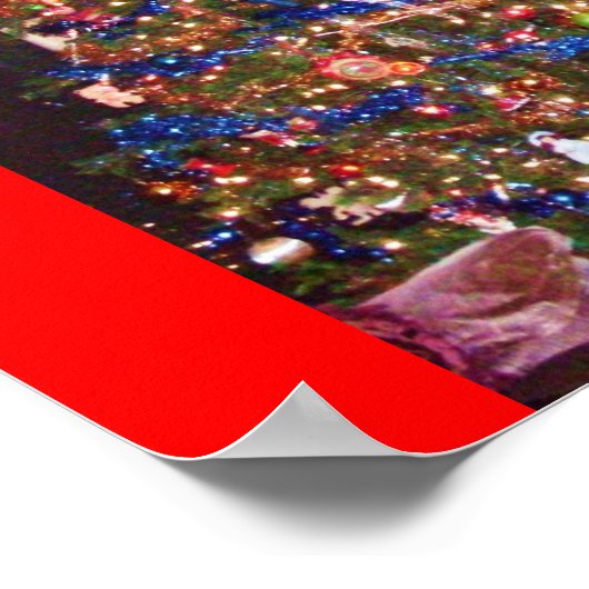 MERRY CHRISTMAS,FIREPLACE poster ポスター (角)