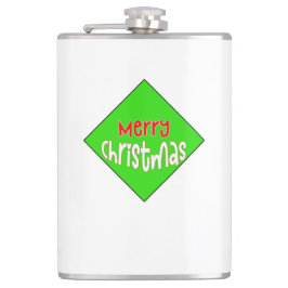 Merry Christmas Flask – Festive Holiday Gift フラスク