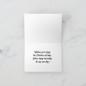 Merry Christmas Folded Card シーズンカード (内部)