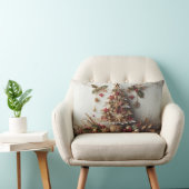 Merry Christmas for all ランバークッション (椅子)