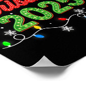 Merry Christmas For Women Men Boys Youth Xmas  ポスター (角)