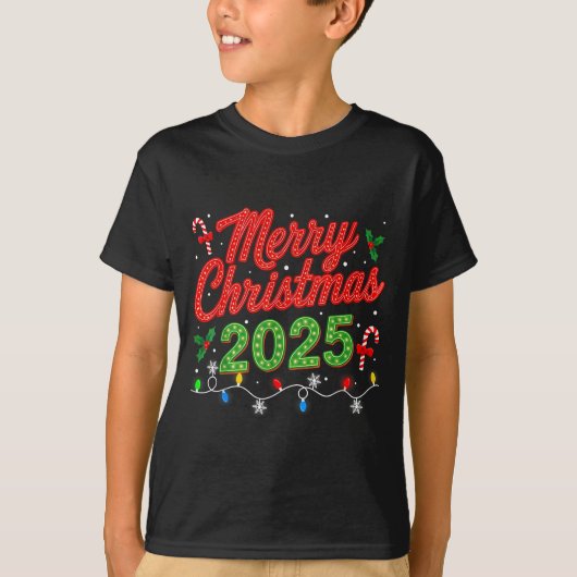 Merry Christmas For Women Men Boys Youth Xmas  Tシャツ (正面)