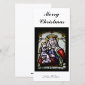 Merry Christmas Fotokarte シーズンカード (正面/裏面)