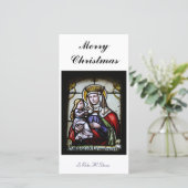 Merry Christmas Fotokarte シーズンカード (スタンド正面)
