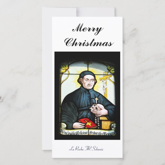 Merry Christmas Fotokarte シーズンカード (正面)