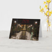 Merry Christmas from Aiken, SC カード (黄色い花)