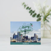 Merry Christmas from Auckland シーズンポストカード (スタンド正面)