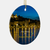 Merry Christmas from Budapest, Hungary, セラミックオーナメント (右)