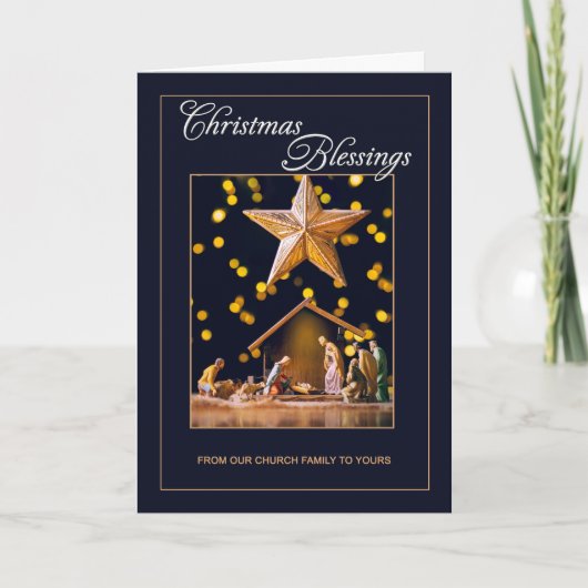 Merry Christmas From Church Leaders to Members  シーズンカード (正面)