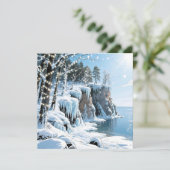 Merry Christmas from Door County, Wisconsin カード (スタンド正面)