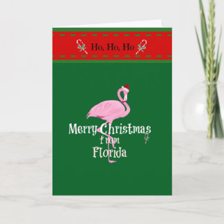 Merry Christmas from Florida カード
