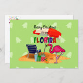 Merry Christmas from Florida シーズンカード (正面/裏面)