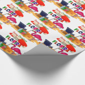 Merry Christmas from Florida ラッピングペーパー (コーナー)