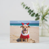 Merry Christmas from Florida Beach シーズンポストカード (スタンド正面)