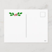 Merry Christmas from Jacksonville, FL シーズンポストカード (裏面)