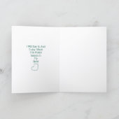 Merry Christmas from My Fox Hole! シーズンカード (内部)