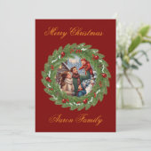 Merry Christmas From Our Family to Yours! Photo Gr 招待状 (スタンド正面)