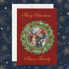 Merry Christmas From Our Family to Yours! Photo Gr 招待状