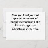 Merry Christmas from Santa サンキューカード (裏面)