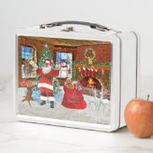 Merry Christmas from Santa メタルランチボックス (インサイチュ)