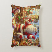 Merry Christmas From Santa and His Elves  アクセントクッション (正面(垂直))