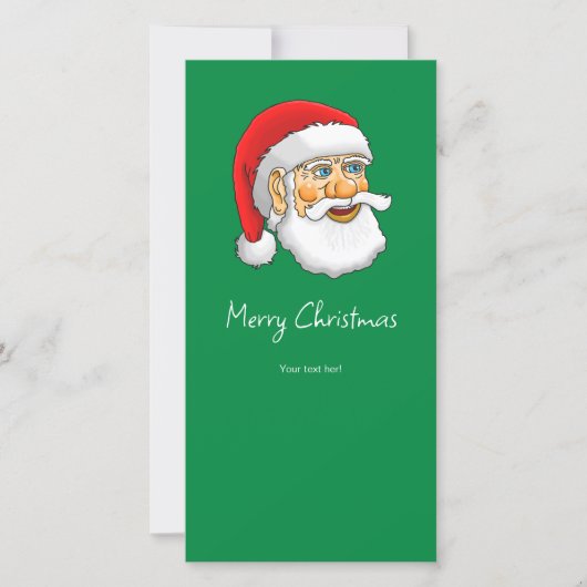 Merry Christmas from Santa Claus シーズンカード (正面)