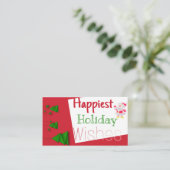 Merry Christmas from the Anderson Family エンクロージャーカード (スタンド正面)