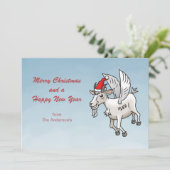 Merry Christmas from the Flying Goat シーズンカード (スタンド正面)