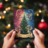 Merry Christmas from the Ornament Dragons カード