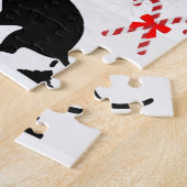 Merry Christmas from the Pooping Dog - Funny Holid ジグソーパズル (側面)