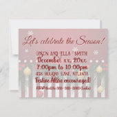 Merry Christmas from (your family) 招待状 (裏面)