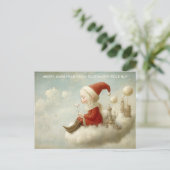 Merry Christmas from Your North Pole Elf | Cute シーズンポストカード (スタンド正面)