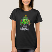 Merry Christmas Game Controller Tree Kid Adult Lig Tシャツ (正面)