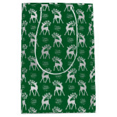 Merry Christmas Gift Bag ミディアムペーパーバッグ (正面)