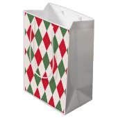 Merry Christmas Gift Bag ミディアムペーパーバッグ (裏面アングル)