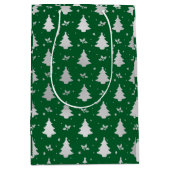 Merry Christmas Gift Bag ミディアムペーパーバッグ (正面)