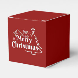 Merry Christmas Gift Box フェイバーボックス