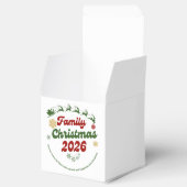 Merry Christmas Gift Box フェイバーボックス (オープン)