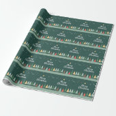 Merry Christmas Gift Wrapping Paper ラッピングペーパー (アンロールド)