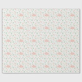 Merry Christmas Gift Wrapping Paper ラッピングペーパー (フラット)