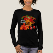 Merry Christmas Gifts, Flowers Bella Canvas Tshirt トライブレンドＴシャツ (正面)