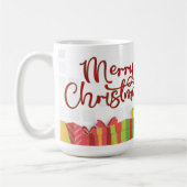 Merry Christmas Gifts Mug コーヒーマグカップ (左)