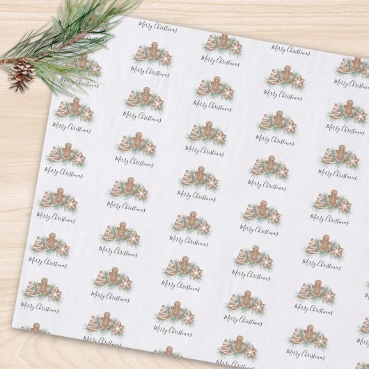 Merry Christmas Gingerbread  薄葉紙