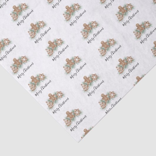 Merry Christmas Gingerbread  薄葉紙 (詳細)