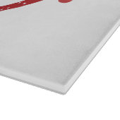 Merry Christmas Glitter Holiday カッティングボード (角)