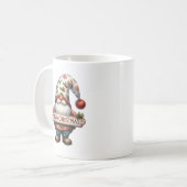 Merry Christmas Gnome コーヒーマグカップ (正面左)