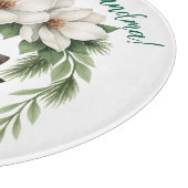 Merry Christmas Grandma Photo Holiday Gift カッティングボード (角)