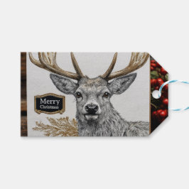 Merry Christmas greeting ギフトタグ