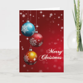 Merry Christmas Greeting Card – カスタマイズ シーズンカード