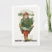 Merry Christmas Greeting Card カード (正面)
